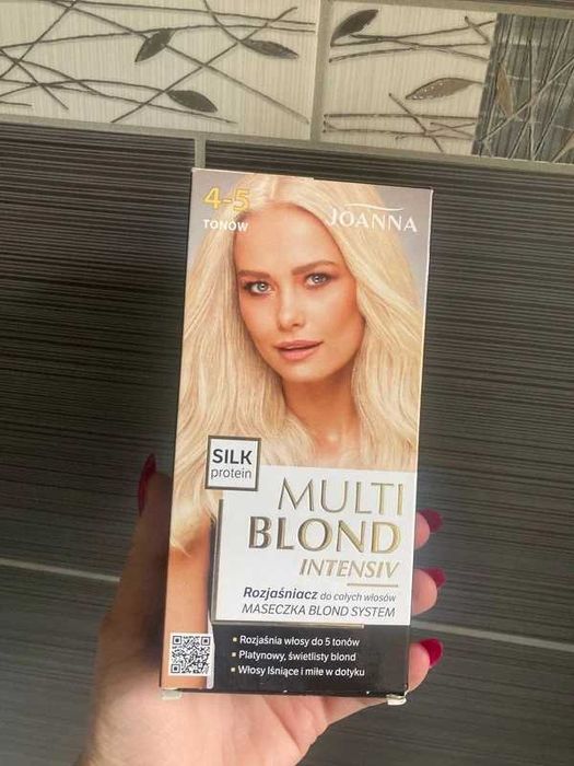 Rozjaśniacz farba do włosów Joanna