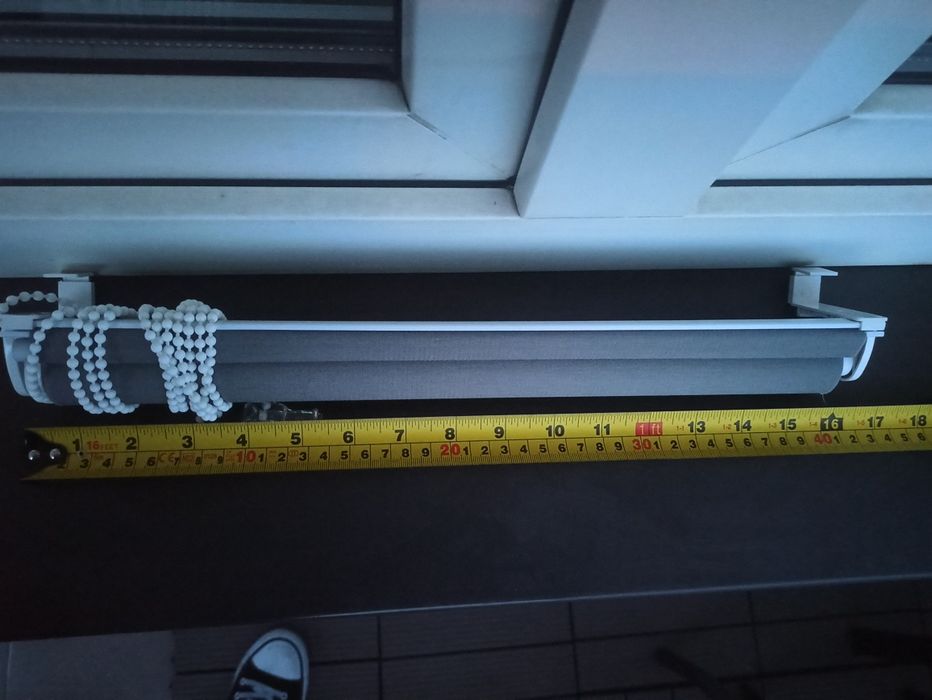 Zestaw roleta dzień noc Sz: 74cm 38cm B: 43cm 38.5cm