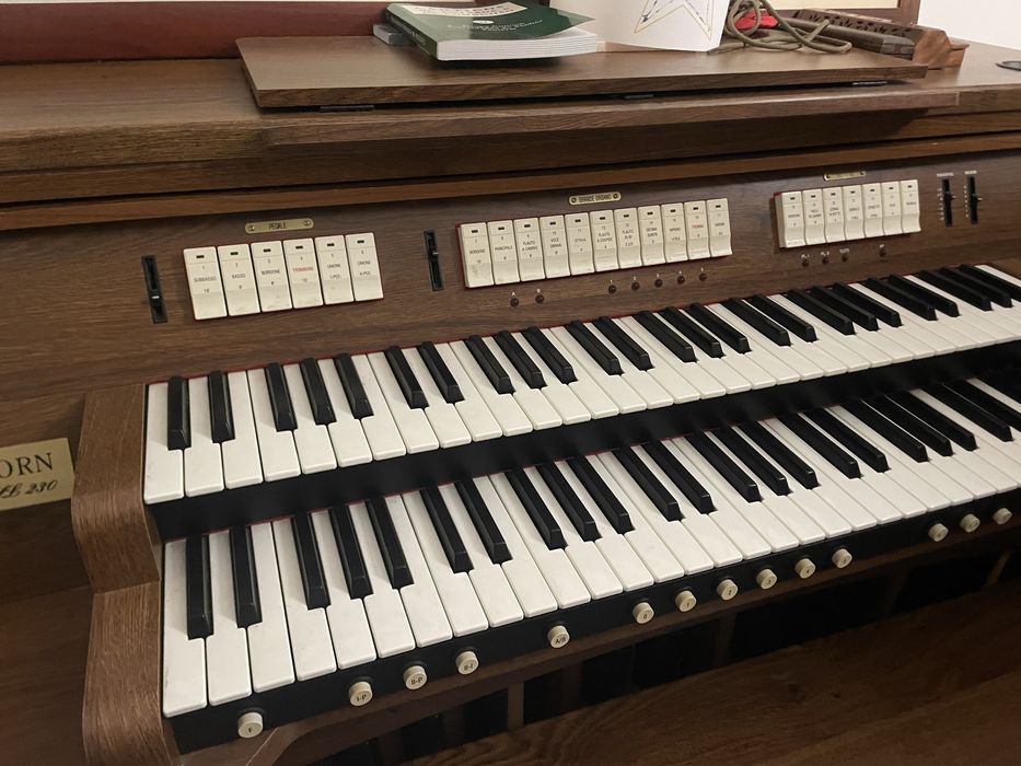 Órgão Ahlborn SL230 em segunda mão – precisa de reparação