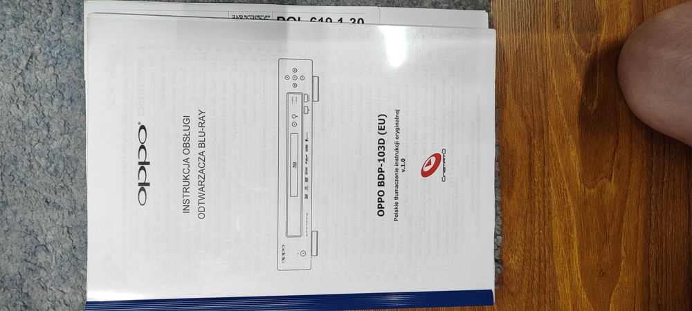 Odtwarzacz blu-ray Oppo BDP-103D(EU)
