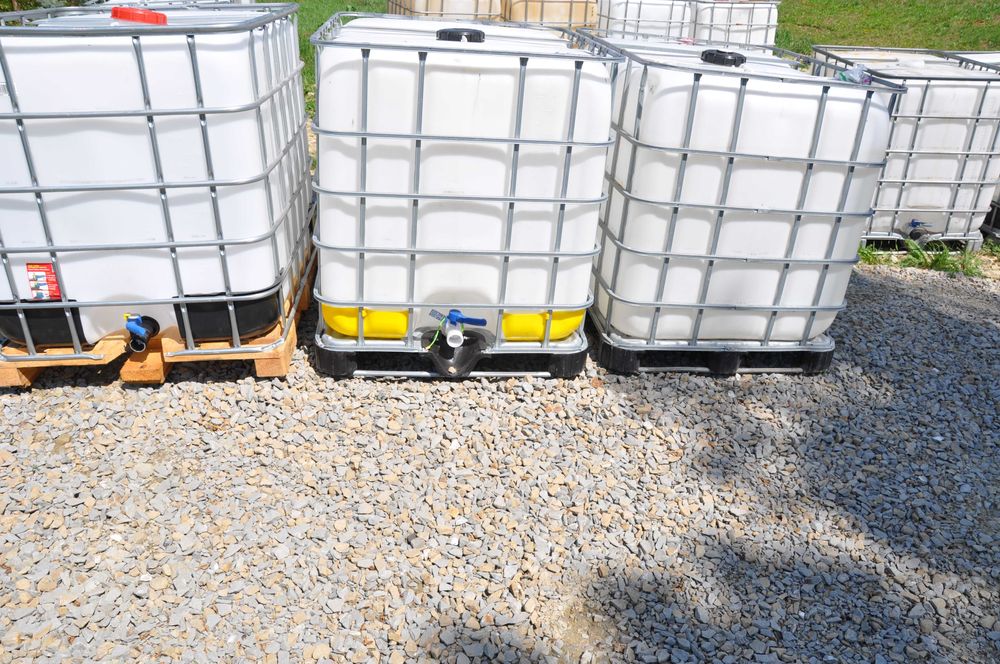 Mauzer 1000l zbiornik na wode deszczowke  na budowe DZIALKE