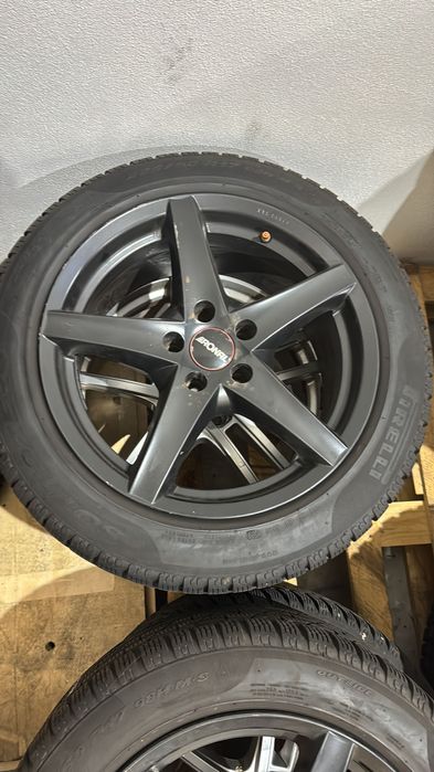 Jantes 17" Ronal 5x108 (furacão Alfa, Fiat, etc) com pneus 225/50 R17