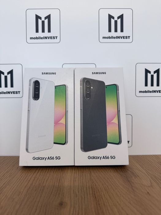 Nowy Samsung A56 8/256GB Graphite/Wysyłka/Sklep/Ustroń/Wisła/Cieszyn