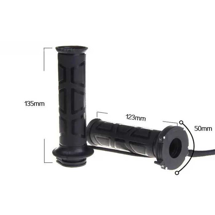 Par de Punhos Aquecidos 22mm para Moto - Conforto no Inverno