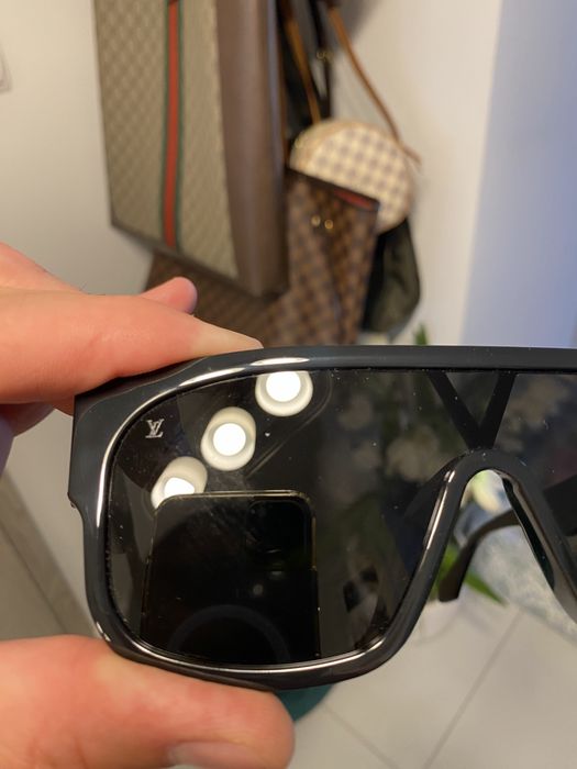 Louis Vuitton okulary meskie przeciwsłoneczne , masywne , oryginal