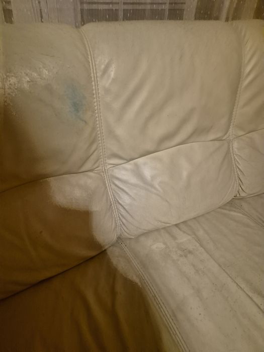 Sofa wysokiej jakości skórzana. Wymagana skórzana tapicerka. Tylk