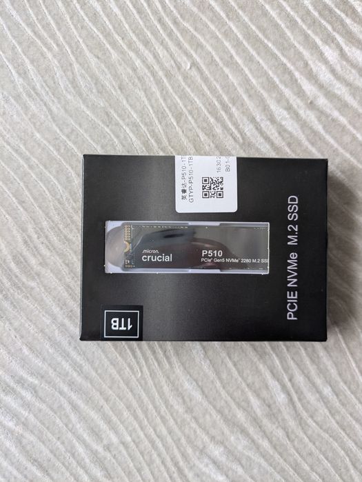 Crucial P510 1TB pcie gen 5 2280 m2 ssd накопичувч сс диск PS5 playstation пк ноутбук жорсткий диск