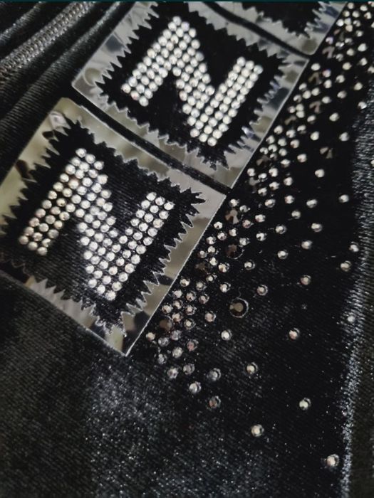 PHILIPP PLEIN- bluza welurowa.  Rozmiar M