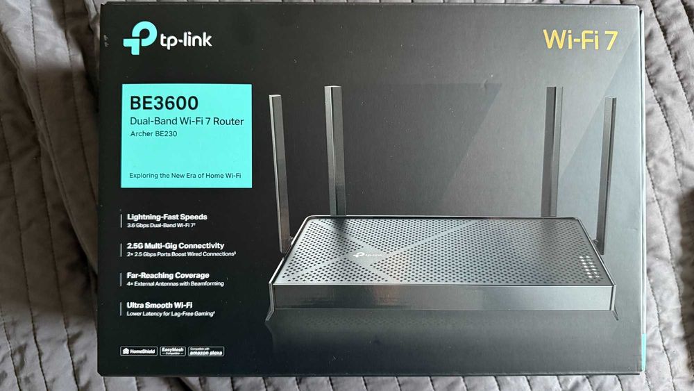 TP-Link Archer BE230 (3600Mb/s a/b/g/n/ac/ax/be) Wi-Fi 7 GW