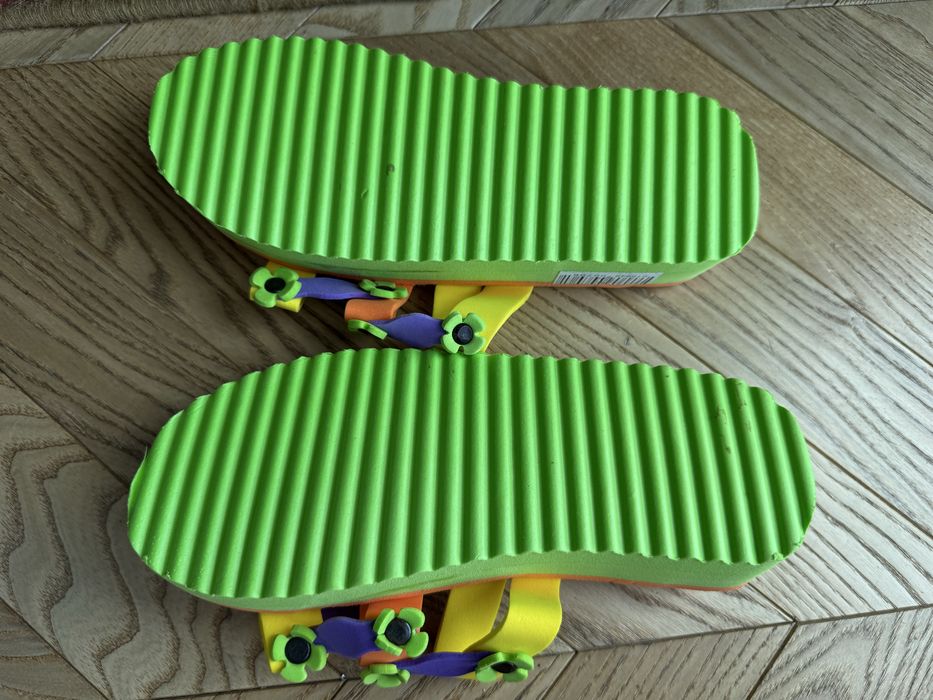 Klapki damskie kolorowe rozmiar 38