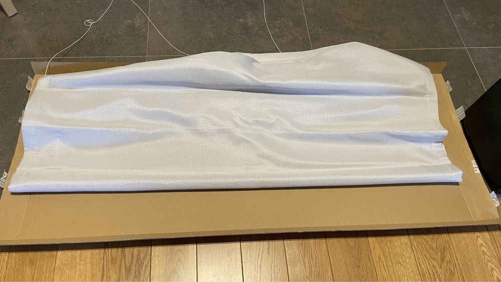 Materiał z rolety rzymskiej bez mechanizmy sterującego 129 x 150 cm