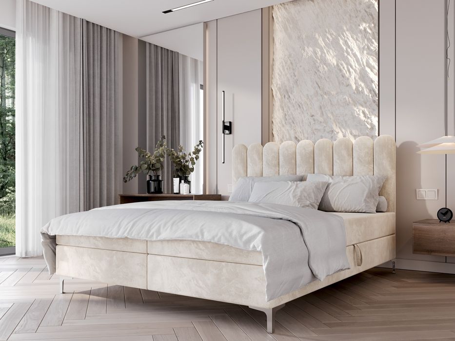 Lozko kontynentalne prosto od producenta