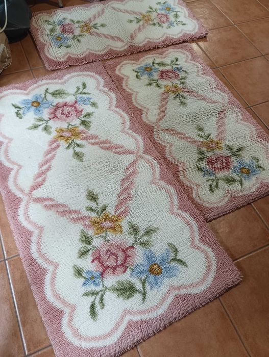 Conjunto 3 tapetes de quarto