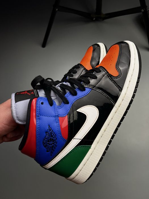 Nike Air Jordan 1 MID Se Multi Prnet