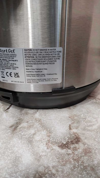 Multicooker Instant Pot Duo Crisp 5,7 l czarny
