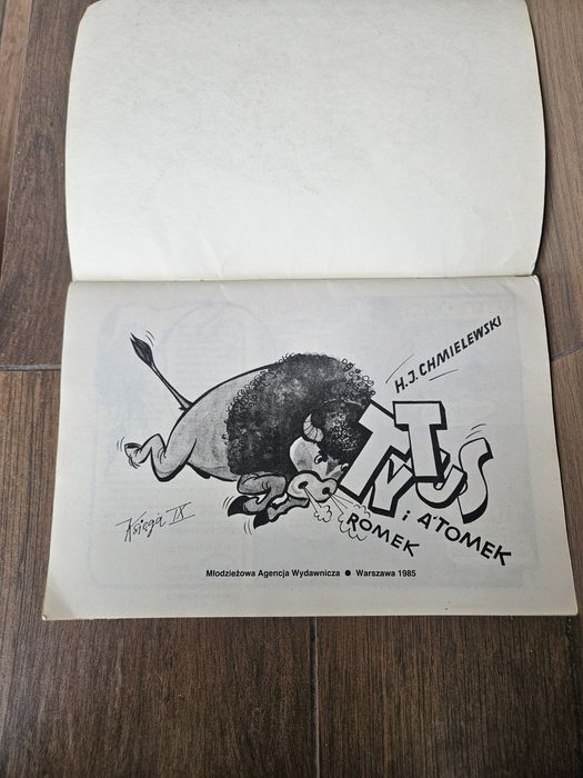 Tytus Romek i Atomek księga IX wydanie 1986 rok