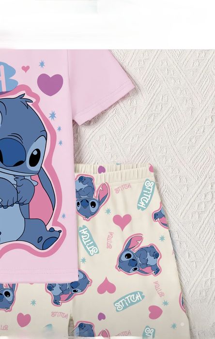 122 Piżamki stitch sticz lilo lillo krótki rekaw