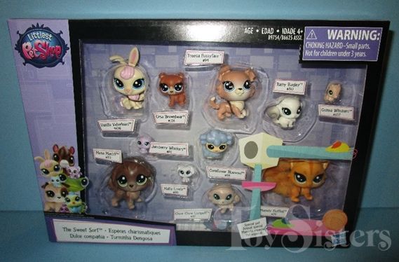 Lps міні іграшки мейнкун колекція The Sweet Soft набір 11 шт