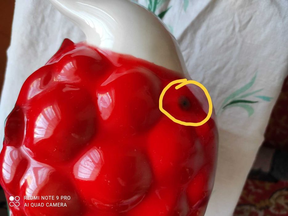 Чайник доливной малинка