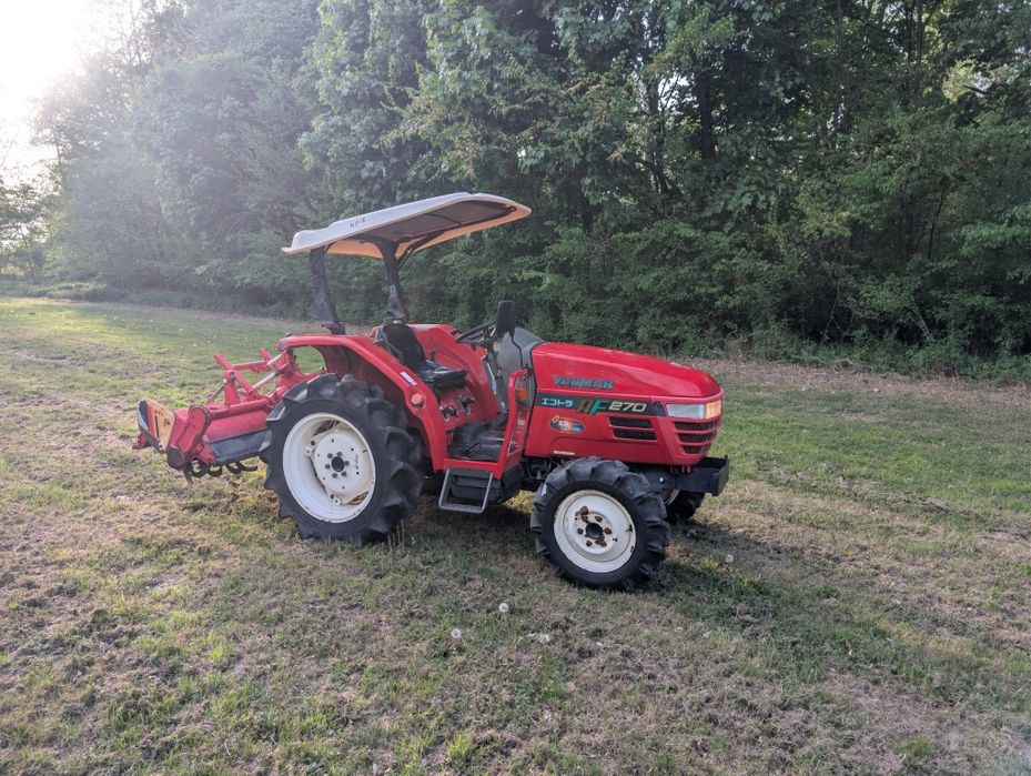 Traktorek YANMAR AF270 KM TUR Rewers Wspomaganie 4X4 Kubota ISEKI