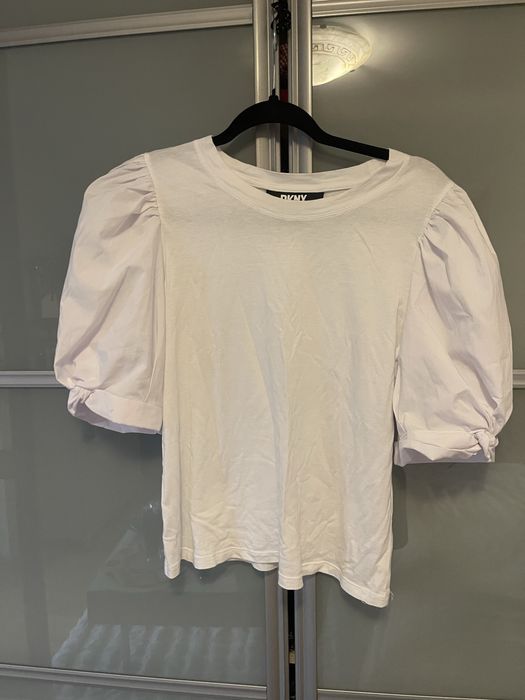 DKNY biala bluzka