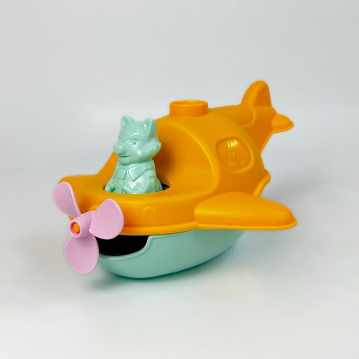 Wodolot 2 w 1 pomarańczowy zabawka do piasku i wody dzieci statek