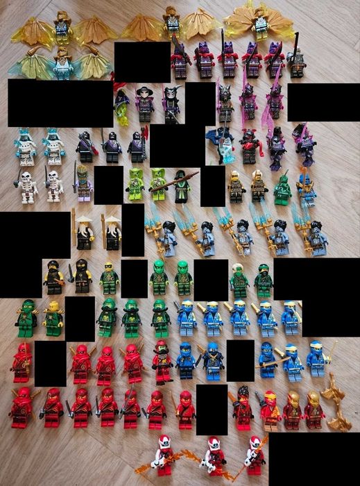 LEGO Figurki Ninjago Star Wars Marvel DC Minecraft Jurra Park City NEW