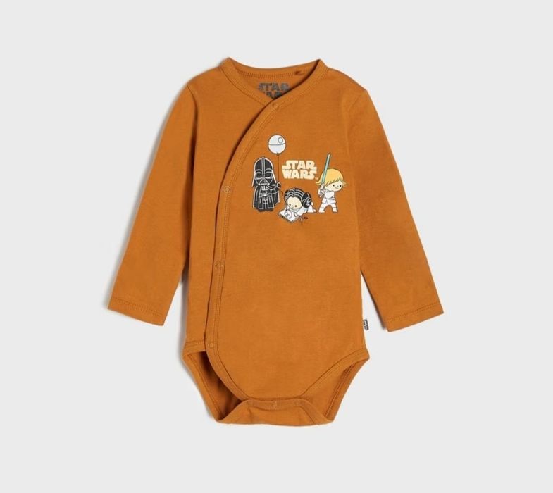 Body dla chlopca na 86 cm Brązowe Star Wars