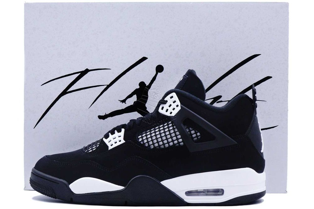 Nike AIR JORDAN 4 White Thunder – Buty | FQ8138–001