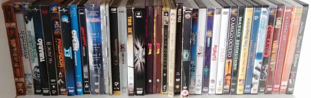 DVDs originais, selo IGAC, raridades, boxsets, digipacks, snappers