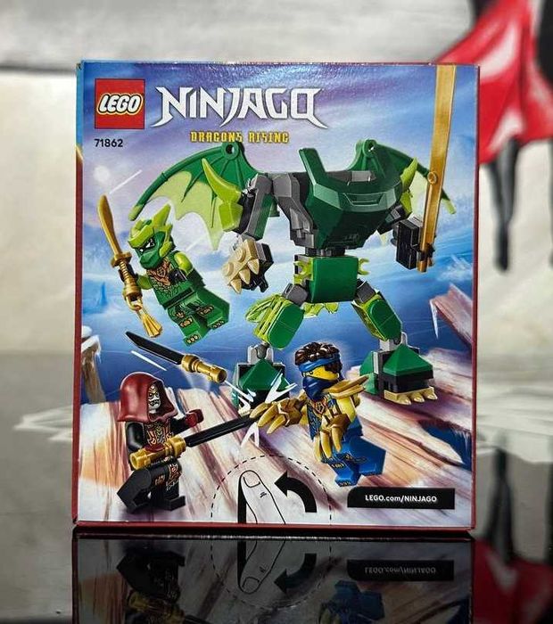 Конструктор LEGO NINJAGO 71862 Бойовий набір робота Дракона Ллойда