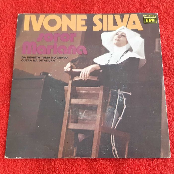 Disco Vinil Single Ivone Silva - Soror Mariana (1ª e 2ª parte) Teatro de Revista