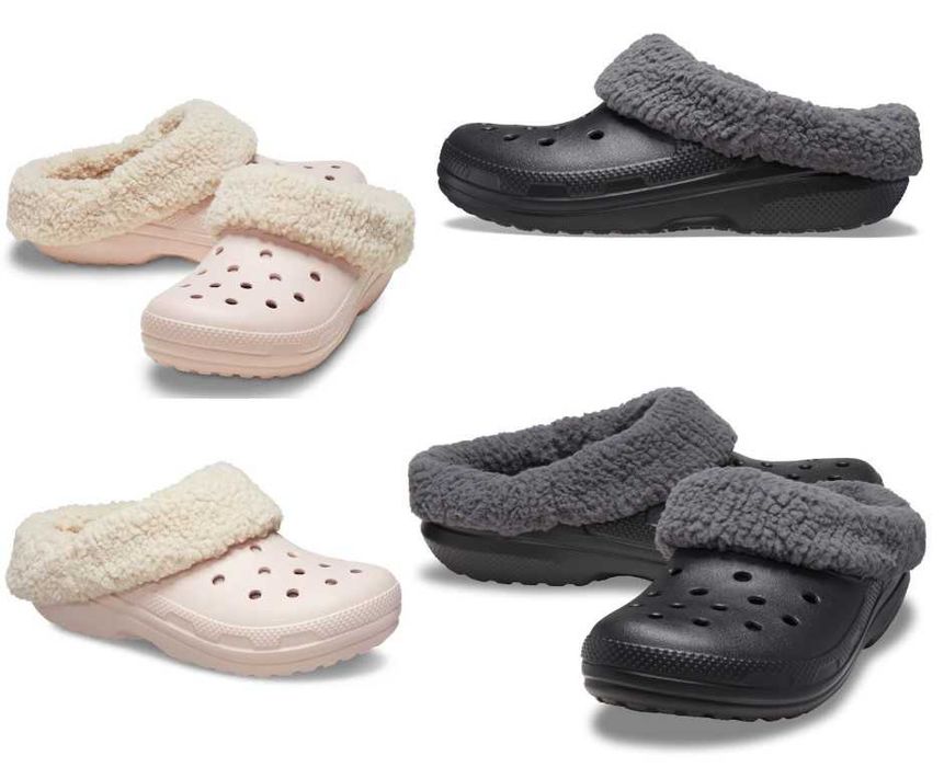 Утеплені сабо Crocs Classic Blitzen, W7, W8