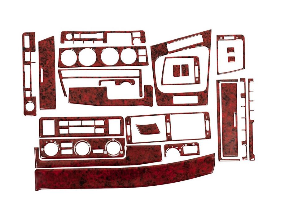 BMW 3 серія E-46 1998-2006 рр. Накладки в салон Карбон