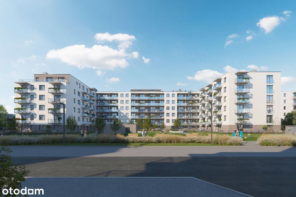 3-pokojowe mieszkanie 56m2 + balkon Bezpośrednio