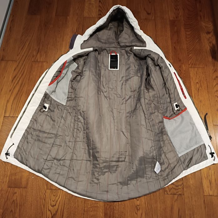 Parka Kurtka Didriksons Storm System Wodoodporna Funkcjonalna Damska