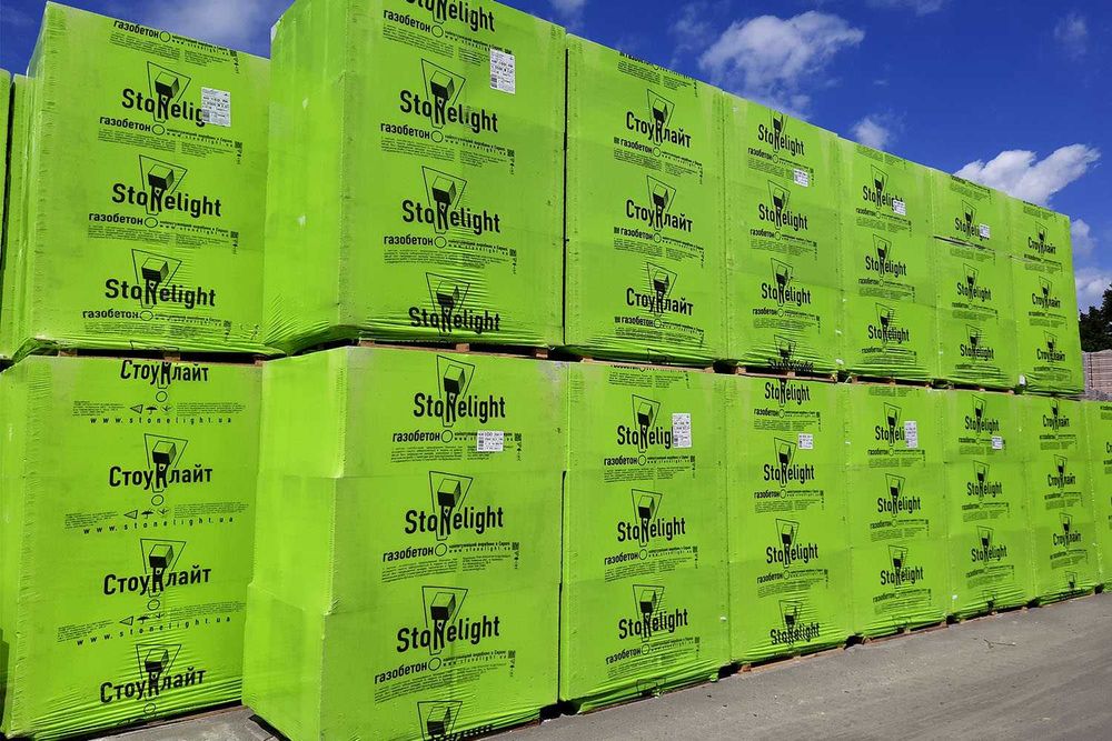 Газоблок Stonelight, газобетон UDK, пеноблок, шлакоблок, стоунлайт,юдк