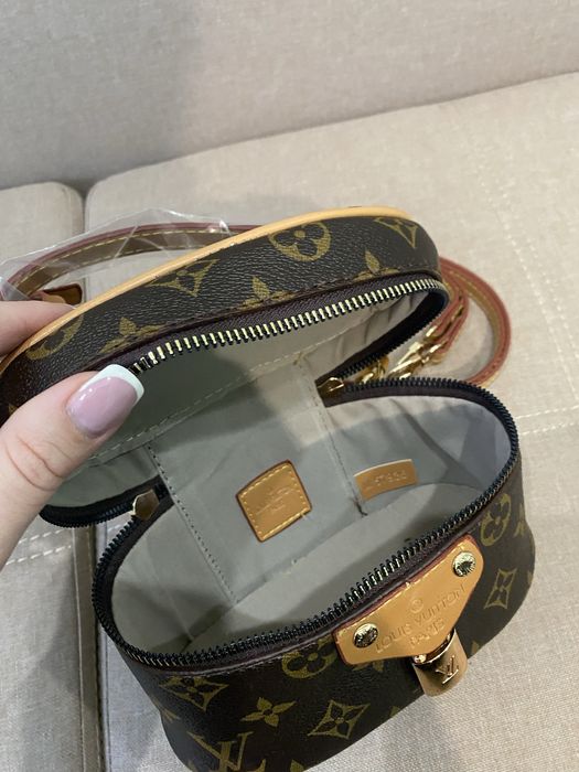 Сумка louis vuitton vanity коричневий