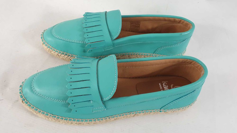 kanna   skórzane espadryle balerinki    roz.42