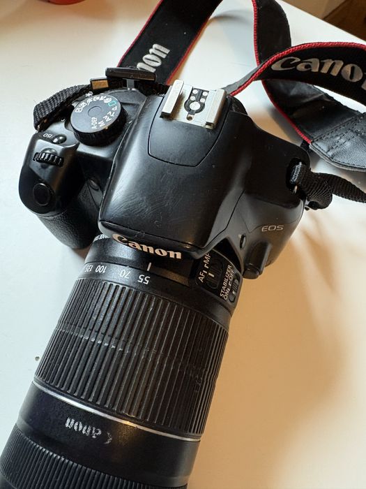 Canon 450D - objetiva 55-250mm