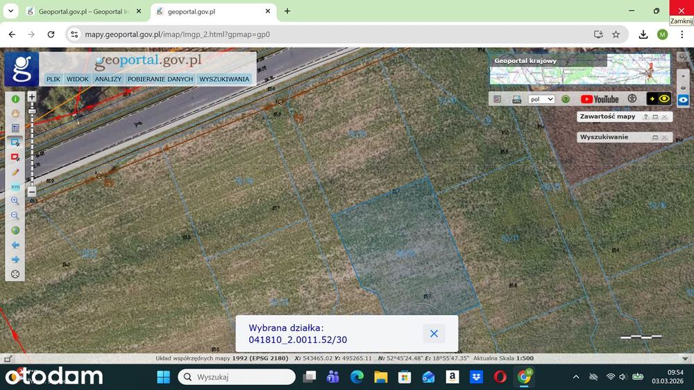 Ostatnia działka budowlana - świetna lokalizacja !