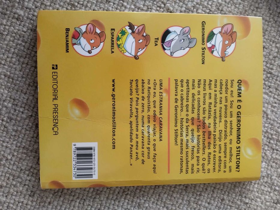 Livros Geronimo Stilton