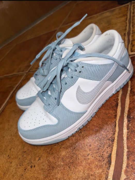 NIKE sportswear dunk niebieskie
