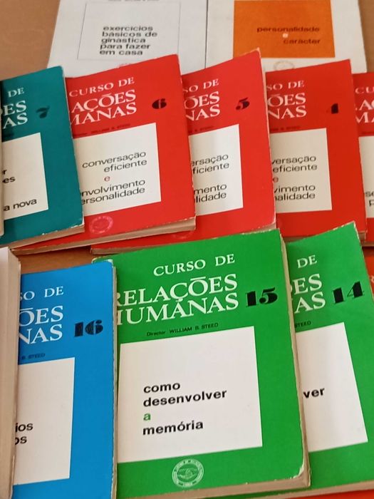 Colecção de livros curso de relações humanas