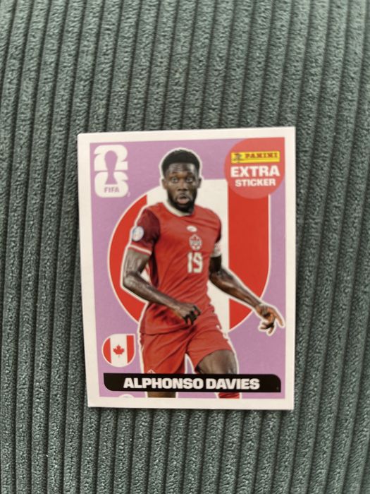 Cromo Extra Sticker ALPHONSO DAVIES