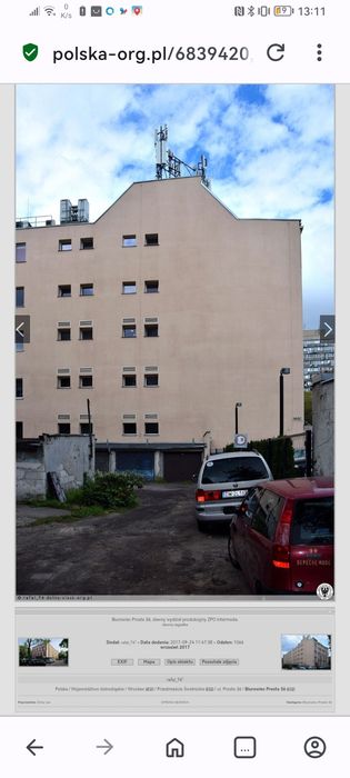 Do wynajęcia garaż BEZ PRĄDU
ok.20 m², Wrocław centrum, 
ul. Lelewela,