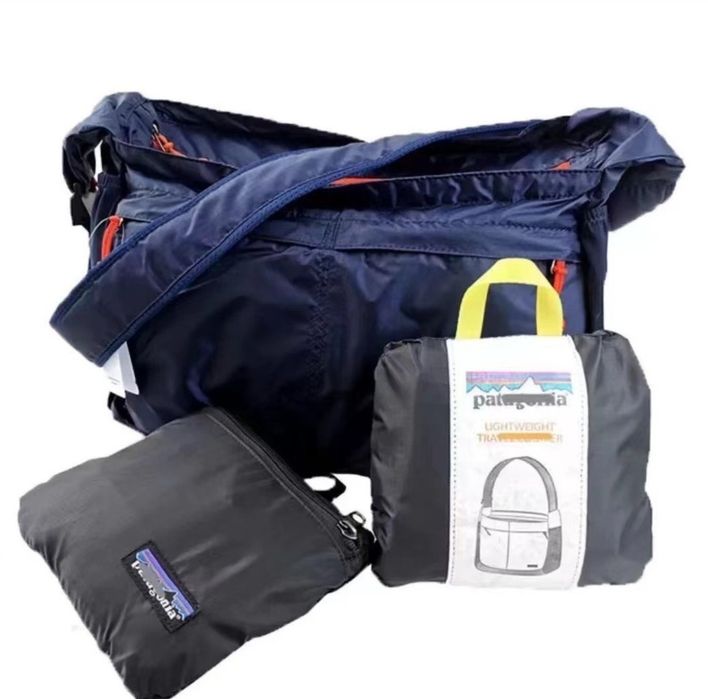 Велика сумка-трансформер через плече Patagonia Courier Bag. Сумка 2в1