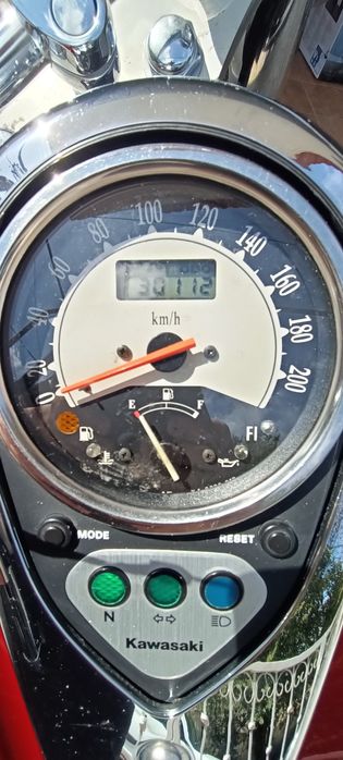 Moto Kawasaki VN 900