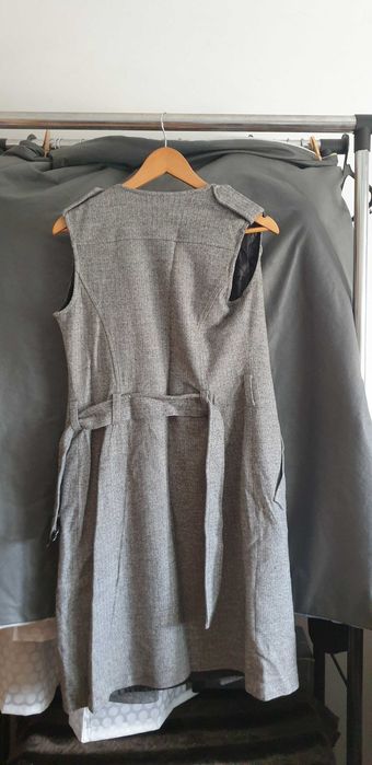 Vestido traçado Mango