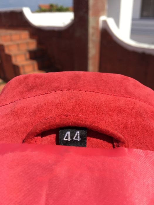 Casaco vermelho  - Casa das Peles